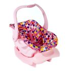 000000000002 Joovy Doll Toy Car Seat Pink Dot 750218803473