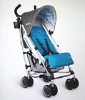 0083-sby -luxe Uppababy Sebby Baby Stroller Teal