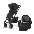 0112-jke Stroller Black Uppababy Jake Vista