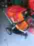 01638sfr 01638 Buzz Quinny Baby Infant Stroller And Bassinet Combo Red Orange Great Deal