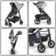 0181-pas Uppababy 2015 Cruz Stroller Pascal New In Box Grey Compact