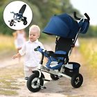04458 Qaba Baby Stroller Tricycle Kids Ride Trike Canopy 600413104458