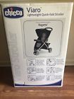 049796608373 Chicco Viaro Lightweight Quick Fold Stroller Regatta