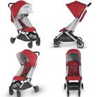 0818-min-us-dny Uppababy Minu Stroller Denny Red Leather 817609018325