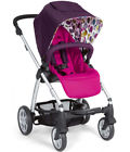 1035h39x1 Mamas Papas Sola Stroller In Plum Petal Open 5031672039567