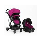 10ea1y-violau Urbini Baby Stroller System Car Seat Purple All In One Travel Omni Forward Rear 787699167800