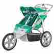 11-ar201az Pacific Cycle Inc Factory New Instep Flight Double Swivel Jogger Stroller Green 037553045004