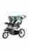 13-sc217 Schwinn Double Stroller Original Turismo Swivel Jogger Grey Blue