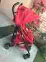 1763881 Cadence Aprica Premiere Red Standard Single Seat Stroller