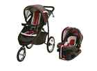 1934924 Graco Fastaction Fold Jogger Unisex Baby Joggin Stoller Chili Red 047406132799