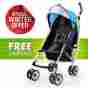 20754830 Summer Infant 3d Lite Convenience Stroller Caribean Blue Free Ship