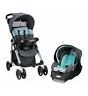 2884191932 Cochecito De Bebe Portabebe Sistema Viajero Color Menta Evenflo Nuevo