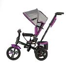 307-80 -purp Evezo Adult Push Tricycle For Kids Stroller Trike 654114778456