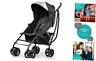 32843 Summer Convenience Stroller Jet Black Lightweight With Alumin 32843 Summer Convenience Stroller Jet Black Lightweight With Alumin