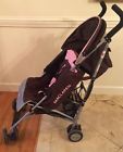 3years Pink Vgc Maclaren Brown Quest Folding Stroller Sport Birth