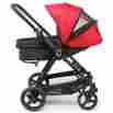 Zl027-crs1 4-in-1 Contours Bliss Convertible Stroller In Crimson