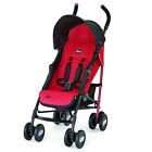 4079314110070 Chicco Echo Lightweight Folding Compact Umbrella Purple Stroller Garnet