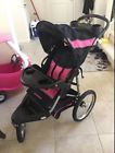 440940-jog 440940 Unbranded Jogging Stroller Baby Infant Toddler Trend Pink 0648038440940
