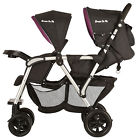 456-p Dream On Me Villa Tandem Stroller In Black 693892466438