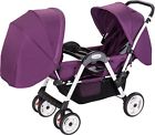45749 Amoroso Deluxe Double Stroller 705332882569