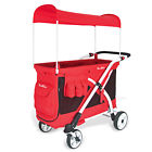 4712928371808 Familidoo Twin Folding Stroller Wagon Removable Canopy One