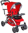 494-ros 494ros Mia Moda Compagano Tandem Stroller Rosso 832631005068
