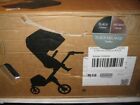500604 Stokke New Xplory Black Chassis Stroller Brown Leatherette Handle