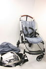 510300bm01 Bugaboo Complete Stroller Sun Visor Rain Shade Aluminum Blue Melange