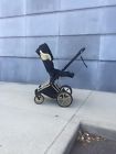 516211081 Cybex Jeremy Scott Wings Priam Lux Seat And Frame Black