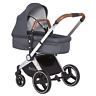 524-gry Evolur Nova Reversible Seat Stroller Grey 689826778562