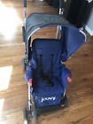 55255272 Joovy Caboose Ultralight Tandem Blueberry Standard Double Seat Stroller