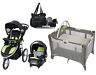 5538799963 Baby Trend Combo Set Playard Bassinet Diaper Bag 760835435544