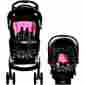 554037721 Graco Lite Rider Click Connect Travel System Snug Ride Infant Car Seat Priscilla