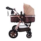 601285855646 Vevor Foldable Newborn Stroller Golden Strollers Accessories Baby