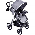 6200-t Babyrou Babyroues Grey Newborn To Toddler Baby Stroller 696577145314