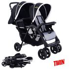 6345 Twin Baby Pushchair Stroller Foldable 0603882876345