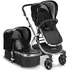 6601 Baby Roues Letour Lux Stroller Black 799078066017