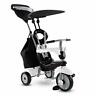 6654200 Vanilla Plus In Adjustable Baby And Toddler Tricycle Push Black