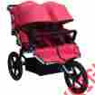 6758043 Tike Tech New All-terrain X3 Sport Double Stroller Cardinal Red Model 690494243337