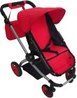 687077262779 The New York Doll Collection Modern Babyboo Stroller Red Quilted
