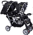 695293832898 Safeplus Double Stroller Twin Pram Foldable Years Steel
