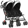 696450204534 Babyjoy Foldable Twin Baby Double Stroller Kids Ultralight