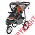 6am100tgr3 Graco Fastaction Baby Infant Fold Click Connect Jogging Stroller Tangerine New 6am100tgr3 Graco Fastaction Baby Infant Fold Click Connect Jogging Stroller Tangerine New