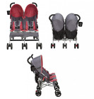 726983185793 Unbranded City Street Lx Side By Stroller Grey
