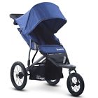 726983964664 Joovy Zoom Ultralight Jogging Stroller Blueberry
