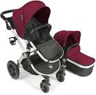 7617 Generic Babyroues Letour Avant Stroller With Bassinet Silver 799078075170