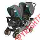 79267 Graco Twin Baby Stroller Classic Dual Glider One Handed Fold Large Double Storage 733281379267