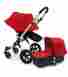 80401mc02 Cameleon Bugaboo Red Travel System Single Seat Stroller