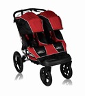 80643 Red Hybrid Baby Jogger Double Summit Xc Stroller Black