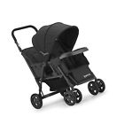 8167 Joovy Caboose Too Graphite Tandem Stroller Black